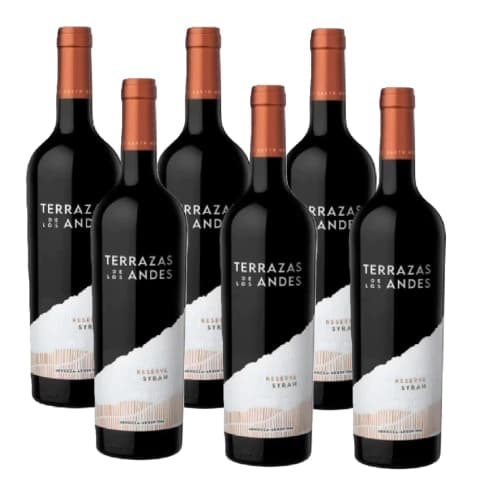 TERRAZAS DE LOS ANDES RESERVA SYRAH CAJA X 6UN