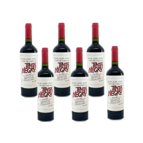 TINTO NEGRO MALBEC CAJA x 6 un