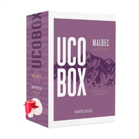SANTA JULIA UCO MALBEC SELECCION BAG IN BOX X 3 LTS