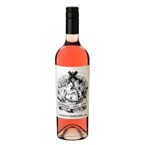CORDERO CON PIEL LOBO ROSE