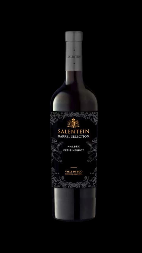 SALENTEIN Barrel Selection Blend Malbec - Petit Verdot CAJA X 6