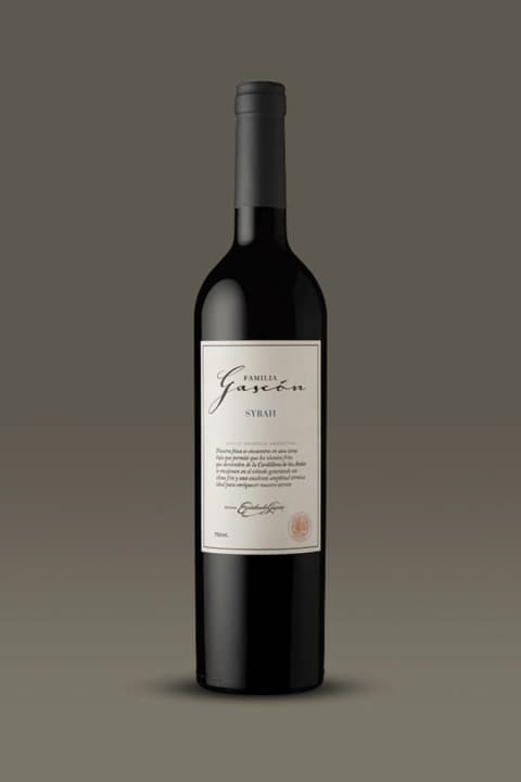 Familia Gascón Syrah - Escorihuela