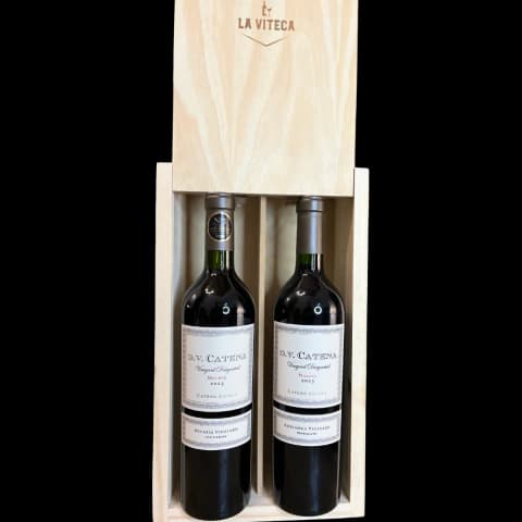 Estuche D.V. Catena Vineyard Designated Malbec x2 (Nicasia + Adrianna)