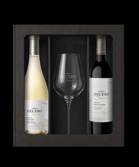 Giftpack Finca Decero Signature Chardonnay + Signature Cabernet Sauvignon