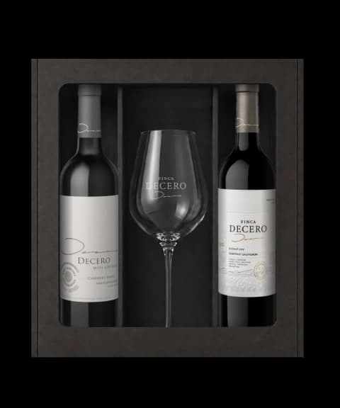 Giftpack Finca Decero Mini Ediciones Cabernet Franc + Signature Cabernet Sauvignon