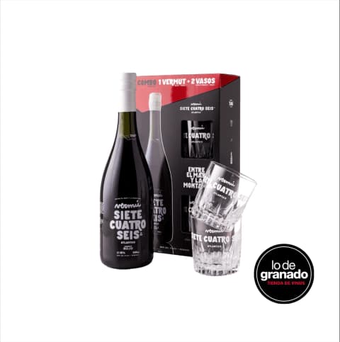 BOX VERMÚ + 2 VASOS 746 - Restinga
