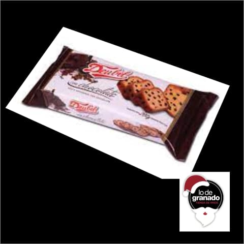 Budin con chip de chocolate Deubel