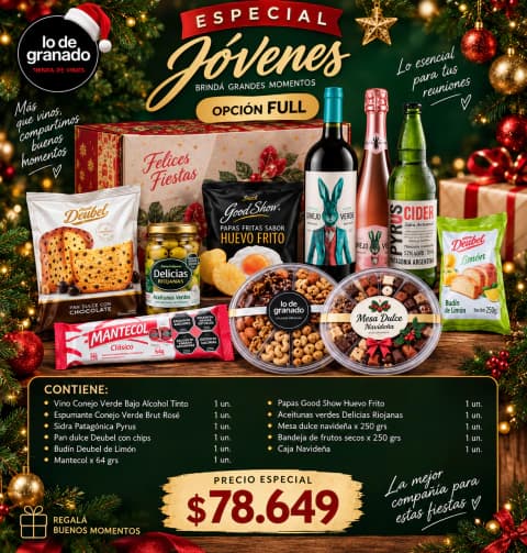 Caja Navideña jóvenes Full