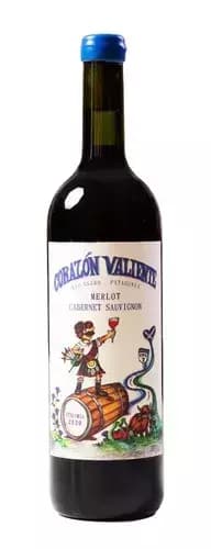 Corazón Valiente Merlot Cabernet Sauvignon Río Negro, Patagonia Argentina