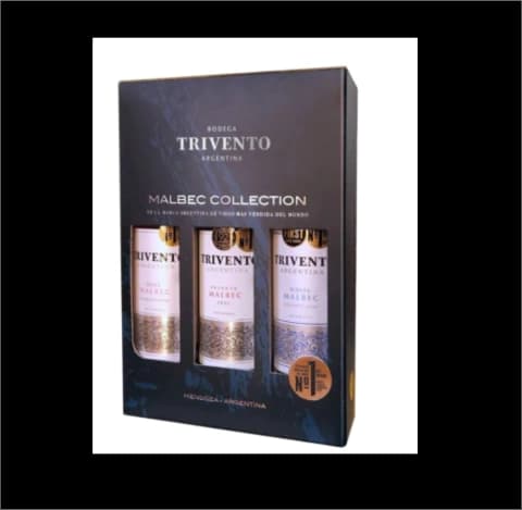 TRIVENTO ESTUCHE TRIPACK MALBEC COLLECTION EXPERIENCIA MALBEC