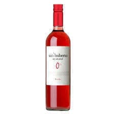 Vino rosado sin alcohol San Huberto