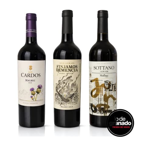 Combo After Office Malbec Set de 3 vinos para compartir