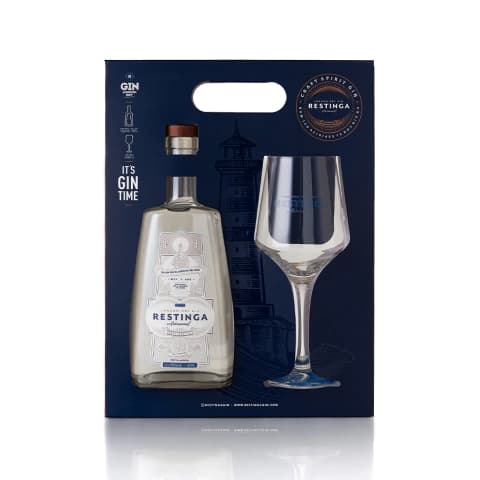 RESTINGA ESTUCHE LONDON TAKE AWAY (BOTELLA + COPA)