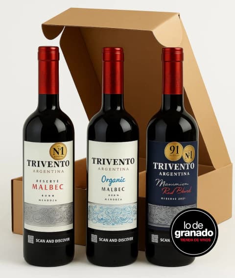 Box Trivento Reserve 3 Botellas