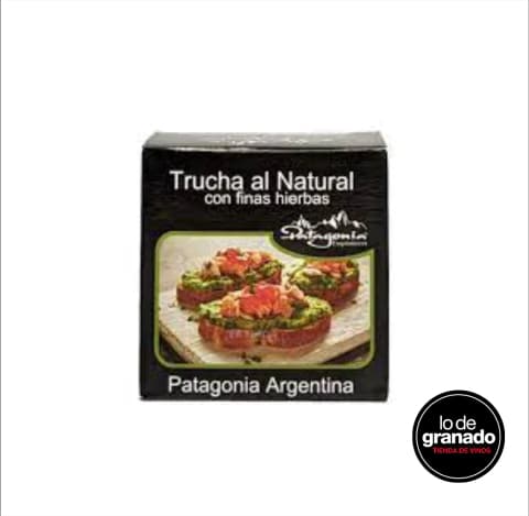Patagonia Exquisiteces Trucha al natural con Finas Hierbas 90g | Patagonia Exquisiteces