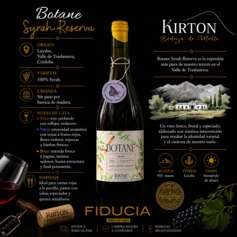 Botane Syrah Reserva