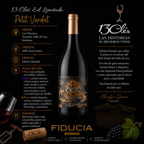 13 Cles Ed. Limitada Petit Verdot