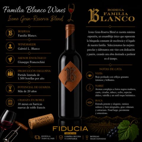 Familia Blanco Wines Icono Blend - Ed. Diamante