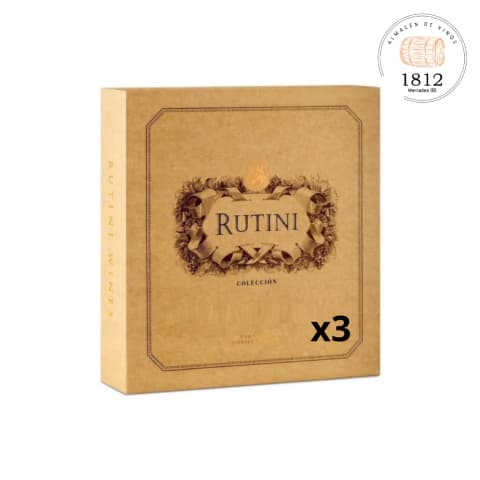 Rutini x 4 - Cab./Merlot - Cab./Malbec - Cab./Syrah - Cab. Franc/Malbec