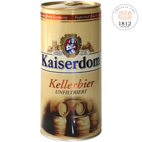 Cerveza Kaiserdom Kellerbier Lata 1 Litro