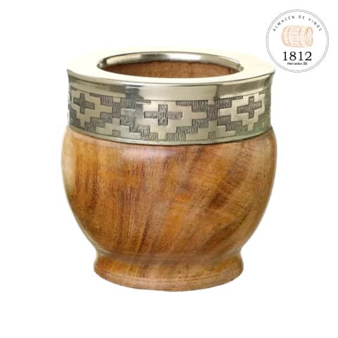 Mate Imperial Roble Acero y Alpaca