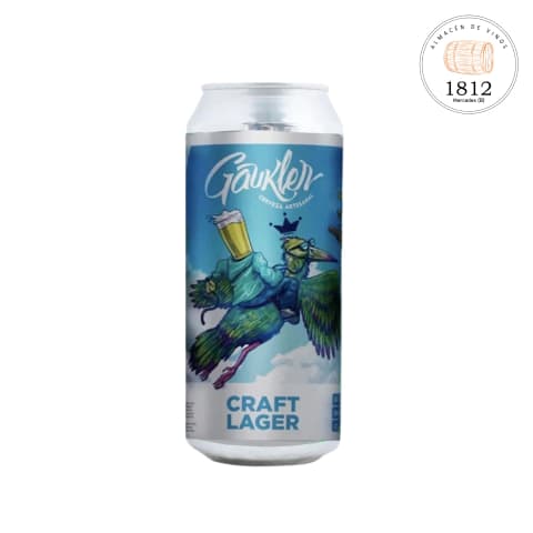 Cerveza Gaukler Craft Lager 473ml