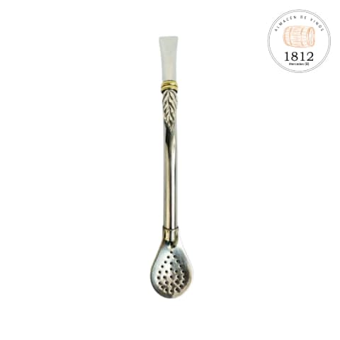 Bombilla de Mate - Inoxidable Labrado