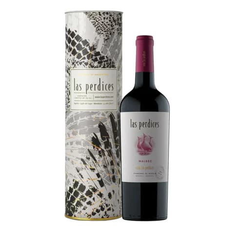 Estuche Las Perdices Malbec Lat 750 Cc