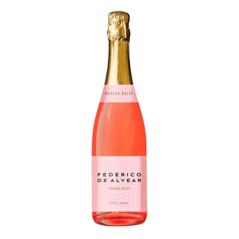 Espumante Federico De Alvear Rosado Dulce 750 Cc