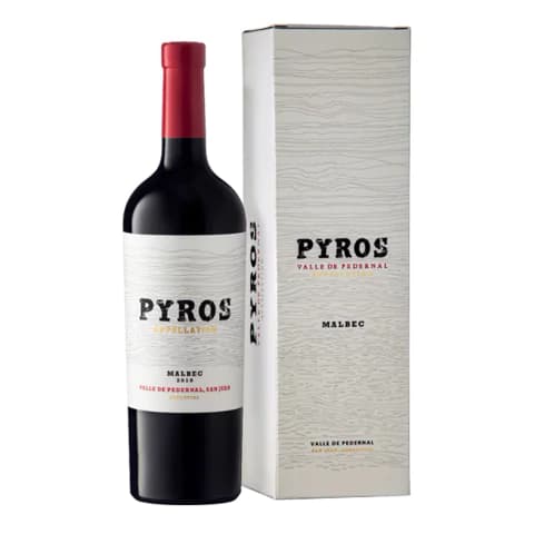 Estuche Pyros Appel Malbec 750 Cc