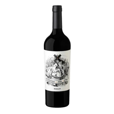 Cordero Piel De Lobo Merlot 750 Cc