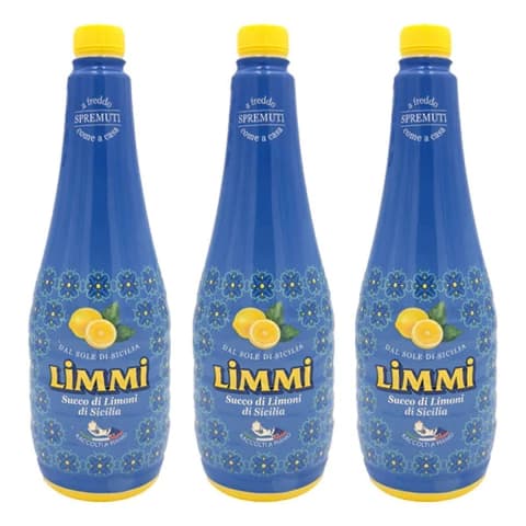 Jugo De Limón Importado De Sicilia Limmi 500ml Italia