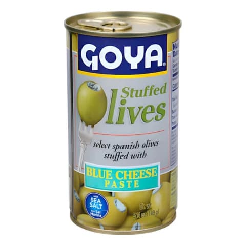 Aceitunas Rellenas Con Queso Azul España Goya 149gr