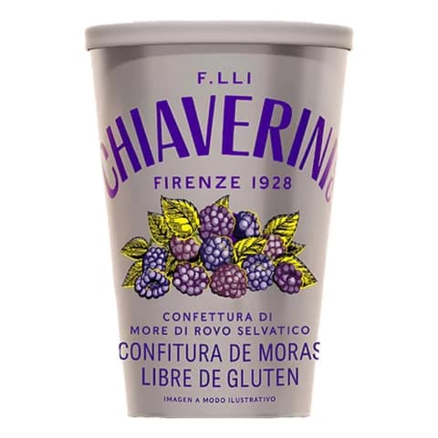 Mermelada Moras Chiaverini 320gr Italia Sin Tacc