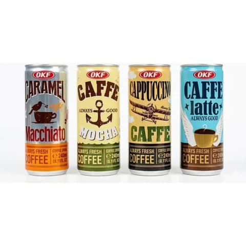 Combo Degustacion 4 Sabres Okf Lata 240ml Importado