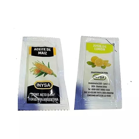 Aceite De Maiz X100 + Jugo De Limon X100 Inysa Individuales