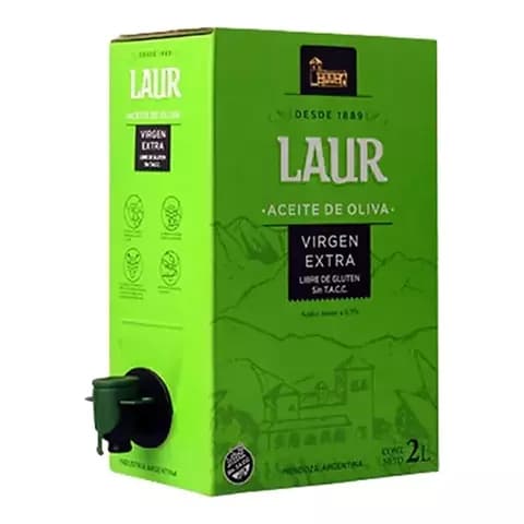 Aceite De Oliva Laur Virgen Extra Bag In Box X2000cc