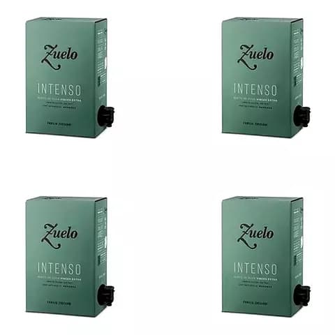 Aceite De Oliva Zuelo Intenso Bag In Box X 4 Cajas X 2 Lts.