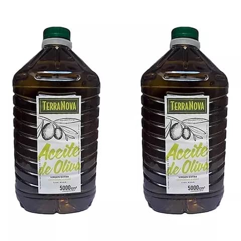 Aceite Oliva Terranova Extra Virgen X5000cc 5 Litros X2 E/sc