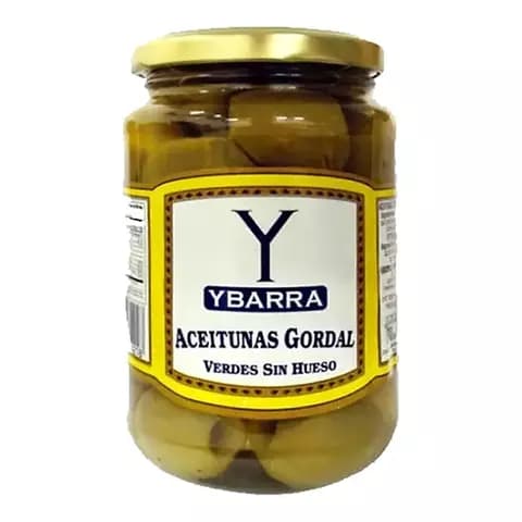 Aceitunas De Gordal Ybarra Sin Carozo 370 Gr. Origen España