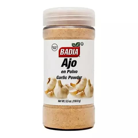 Ajo En Polvo 155.9g Badia - Especias Libre De Gluten Kosher