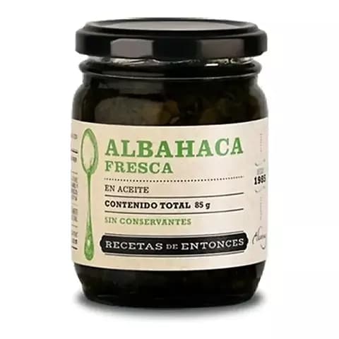 Albahaca Fresca 85 Gr Recetas De Entonces - Origen Argentina