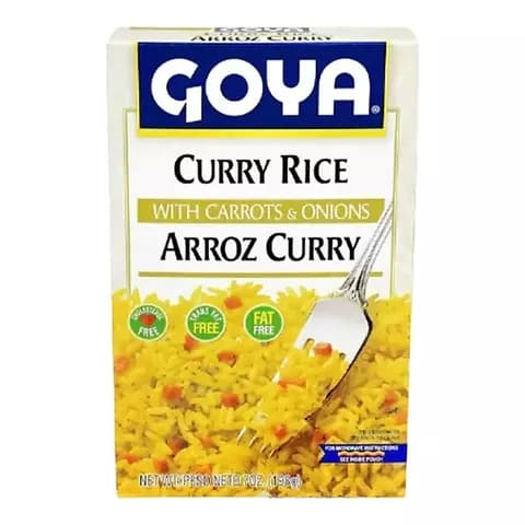 Arroz Curry Con Zanahorias Y Cebolla Goyo Origen Usa