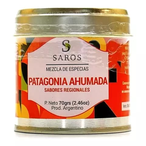Blend De Especias Saros Patagonia Ahumada X 70 Grs