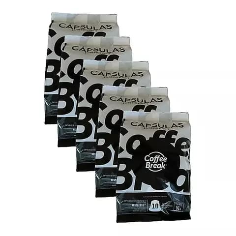 Capsulas Coffee Break Fuerte Pack X50u Compatible Nespresso