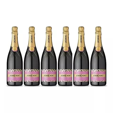 Champagne Jasmine Monet Rosado X750cc Caja X6