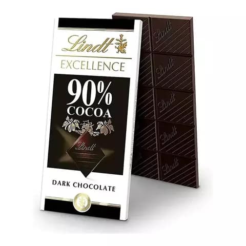 Chocolate Lindt Excellence 90% Dark X100g