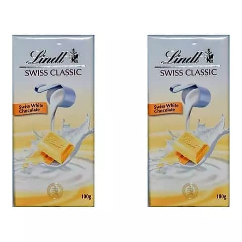 Chocolate Lindt Swiss Classic Blanco X100g