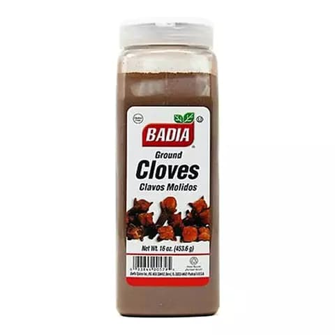 Clavos De Olor Molidos Ground Cloves Badia X 453.6 Grms