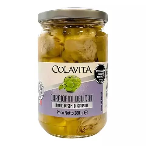 Corazon De Alcauciles Delicati Colavita X280g Origen Italia